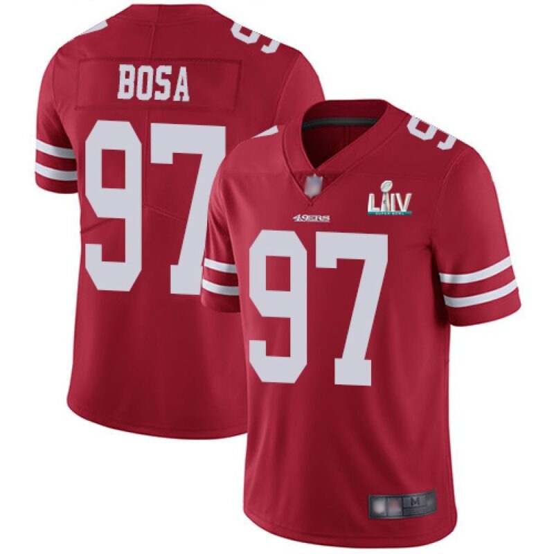 6861669397a59_1 Men's San Francisco 49ers #97 Nick Bosa Red Super Bowl LIV Vaper Untouchable Limited Stitched NFL Jersey