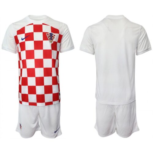 68616695df3c0_1 Men's Croatia Blank White Home Soccer Jersey Suit