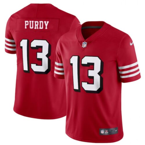 686166d47383b_1 Men's San Francisco 49ers #13 Brock Purdy New Red Vapor Untouchable Limited Stitched Football Jersey