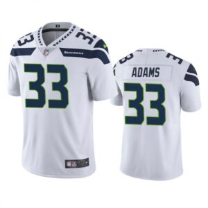 68616700a32d0_1 Men's Seattle Seahawks #33 Jamal Adams White Vapor Untouchable Limited Stitched Jersey