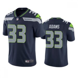 68616703be4b8_1 Men's Seattle Seahawks #33 Jamal Adams Navy Vapor Untouchable Limited Stitched Jersey