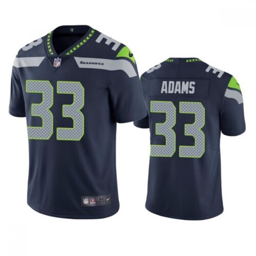 68616703be4b8_1 Men's Seattle Seahawks #33 Jamal Adams Navy Vapor Untouchable Limited Stitched Jersey