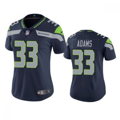 6861670ce043a_1 Women's Seattle Seahawks #33 Jamal Adams Navy Vapor Untouchable Limited Stitched Jersey(Run Small)