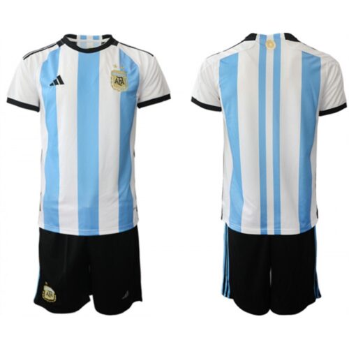 6861672a37164_1 Men's Argentina Blank White/Blue 2022 FIFA World Cup Home Soccer Jersey Suit