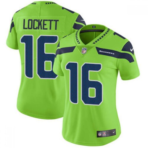 6861673f8d9ec_1 Women's Seattle Seahawks #16 Tyler Lockett Green Vapor Untouchable Limited Stitched NFL Jersey(Run Small)