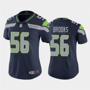 686167b02289a_1 Women's Seattle Seahawks #56 Jordyn Brooks Navy Vapor Untouchable Limited Stitched Jersey(Run Small)