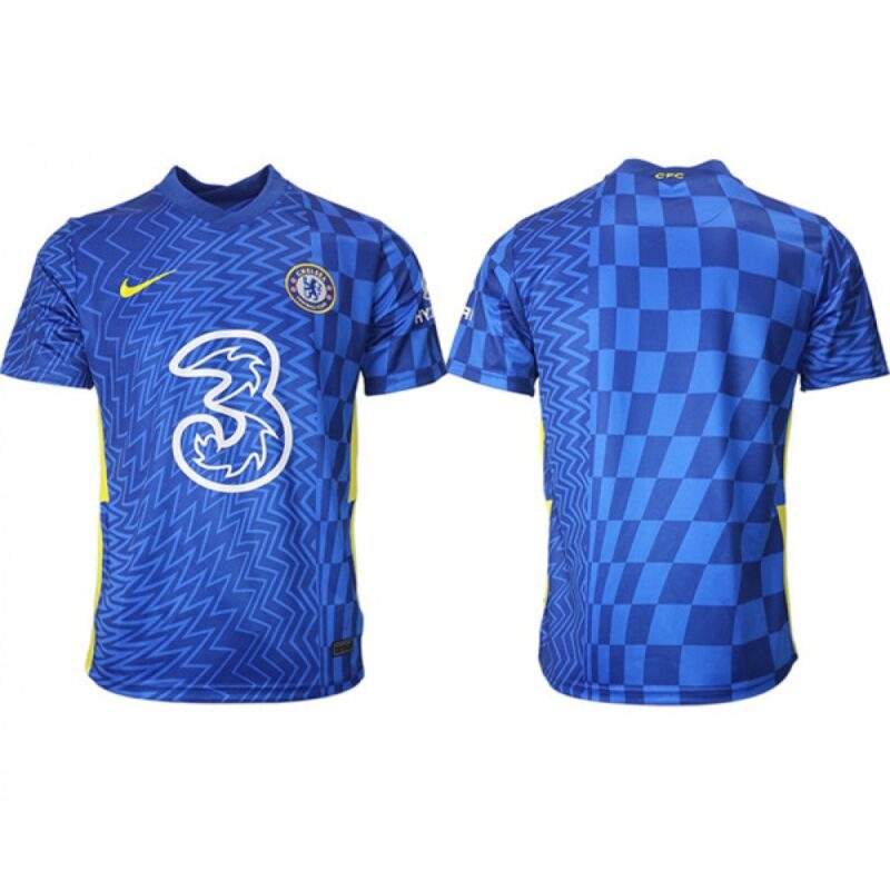 686167b67da5c_1 Men's Chelsea 2021/22 Blue Home Soccer Jersey