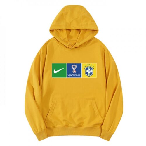 686167f173011_1 Men's Brazil World Cup Soccer Hoodie Yellow
