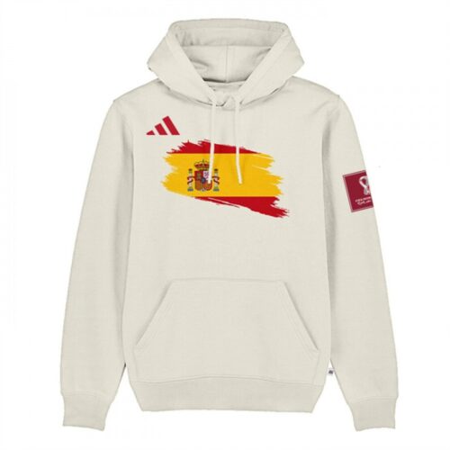 686168144288b_1 Men's Spain FIFA World Cup Soccer Hoodie White