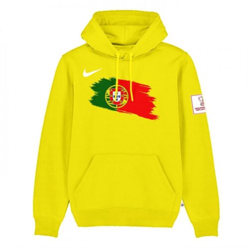 68616838b5628_1 Men's Portugal Yellow 2022 FIFA World Cup Soccer Hoodie