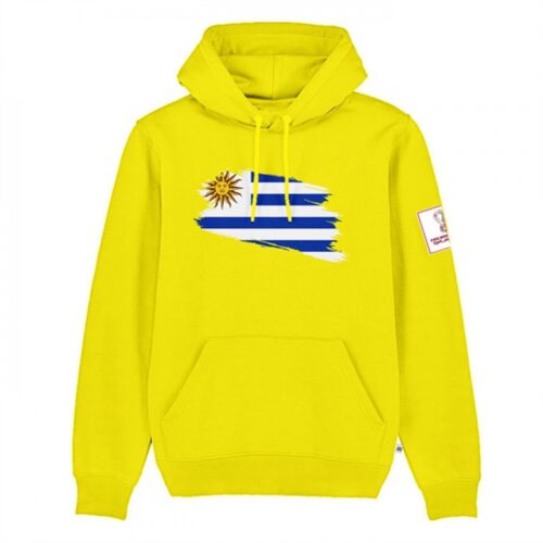 6861686918c7a_1 Men's Argentina FIFA World Cup Soccer Yellow Hoodie
