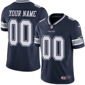 686168d565cb9_1 Youth Dallas Cowboys ACTIVE PLAYER Custom Navy Vapor Untouchable Limited Stitched Jersey