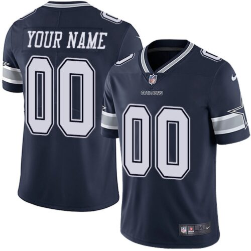 686168d565cb9_1 Youth Dallas Cowboys ACTIVE PLAYER Custom Navy Vapor Untouchable Limited Stitched Jersey