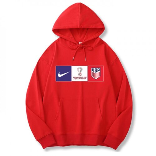686168f3cf66c_1 Men's American World Cup Soccer Hoodie Red