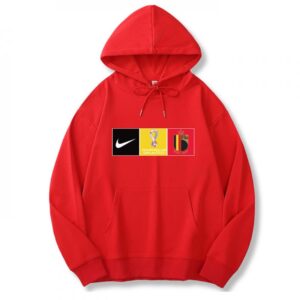 686169124612e_1 Men's Belgium World Cup Soccer Hoodie Red