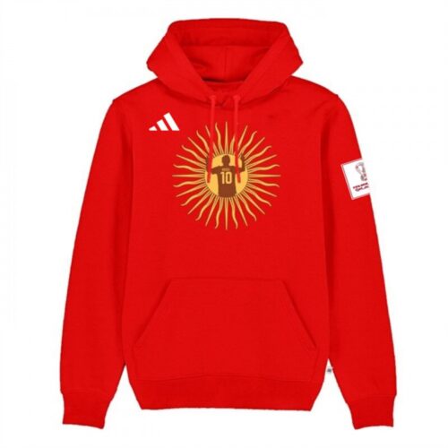 6861691c97759_1 Men's Argentina FIFA World Cup Soccer Red Hoodie