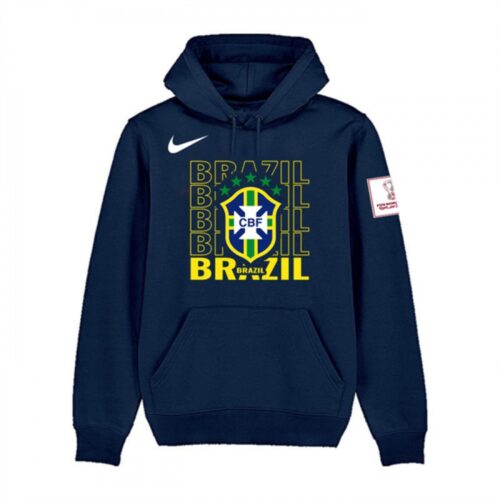 686169328a8c6_1 Men's Brazil FIFA World Cup Soccer Hoodie Black