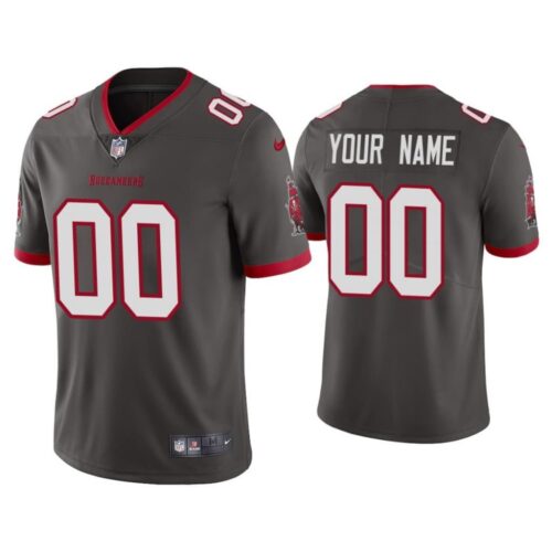 6861693896db9_1 Youth Tampa Bay Buccaneers ACTIVE PLAYER Custom Grey Vapor Untouchable Limited Stitched Jersey