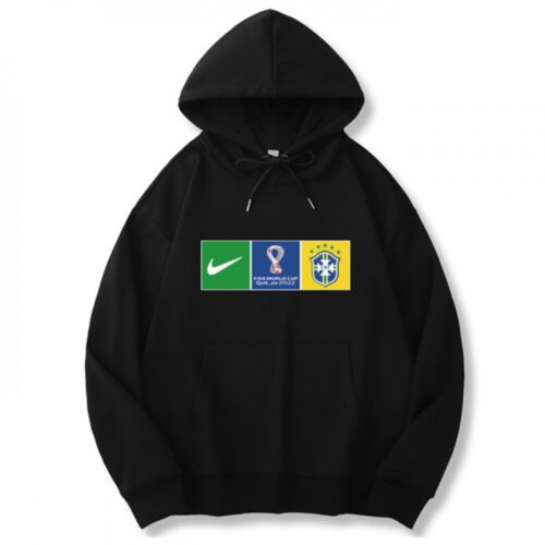 6861693a17d0b_1 Men's Brazil World Cup Soccer Hoodie Black