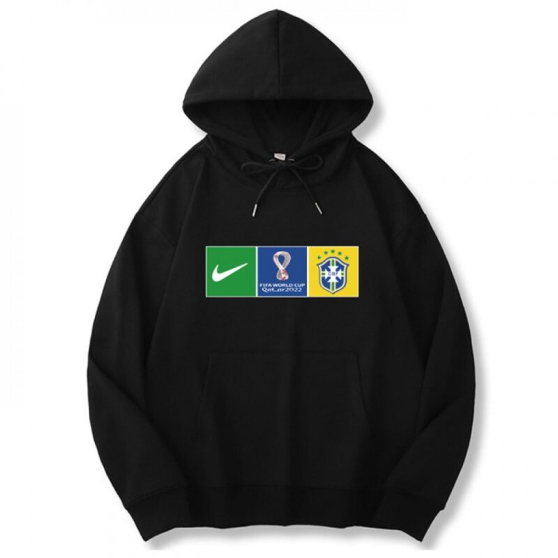 6861693a17d0b_1 Men's Brazil World Cup Soccer Hoodie Black