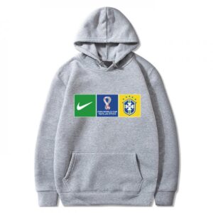 6861693f07985_1 Men's Brazil World Cup Soccer Hoodie Grey