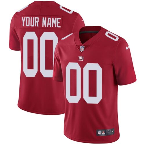 686169471ae23_1 Youth New York Giants ACTIVE PLAYER Custom Red Vapor Untouchable Limited Stitched NFL Jersey