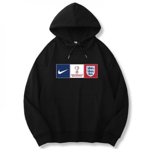 6861694bb9958_1 Men's England World Cup Soccer Hoodie Black