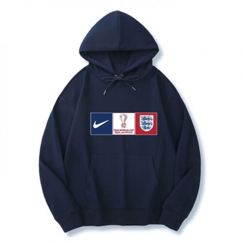 6861695de4f4f_1 Men's England World Cup Soccer Hoodie Navy
