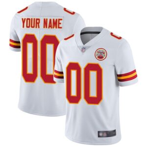 68616972538ab_1 Youth Kansas City Chiefs ACTIVE PLAYER Custom White Vapor Untouchable Limited Stitched Jersey