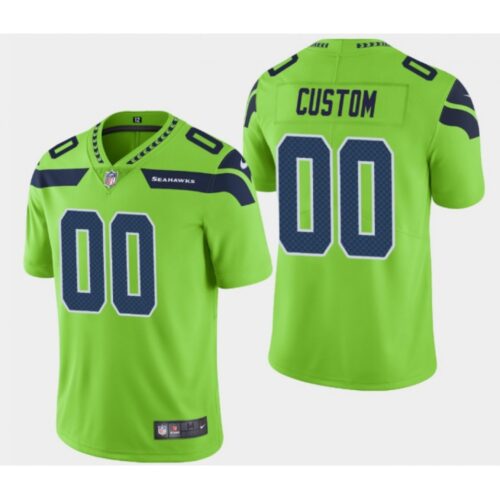 6861699797da9_1 Youth Seattle Seahawks ACTIVE PLAYER Custom Green Vapor Untouchable Limited Stitched Jersey
