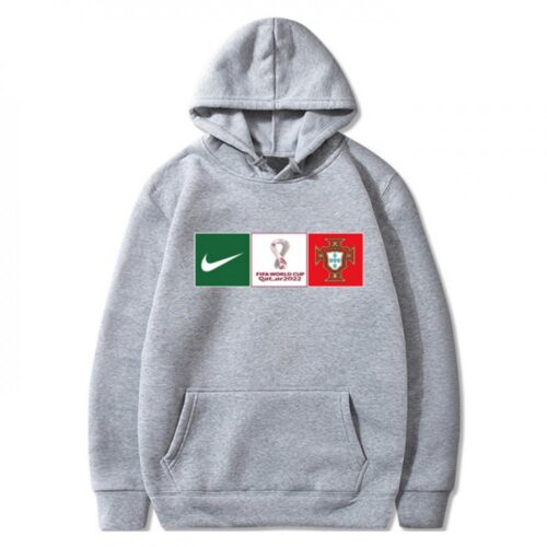 686169a0df366_1 Men's Portugal World Cup Soccer Hoodie Grey