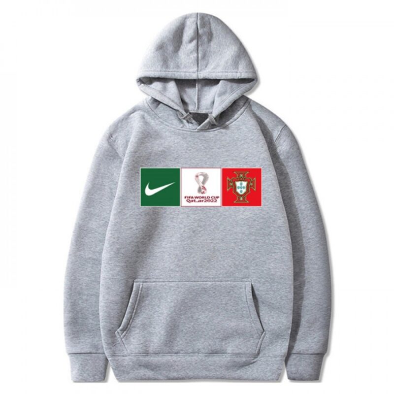 686169a0df366_1 Men's Portugal World Cup Soccer Hoodie Grey