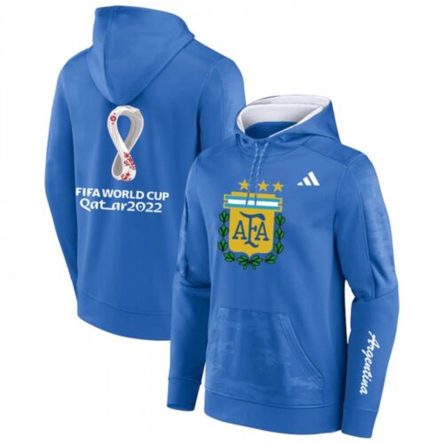 686169d2f0fe4_1 Men's Argentina Blue 2022 FIFA World Cup Soccer Hoodie