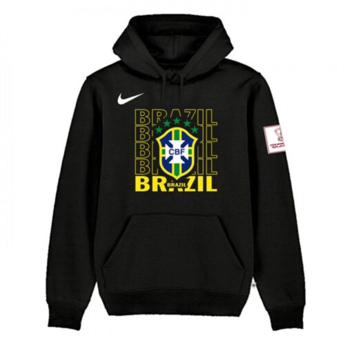 68616a1b2d65f_1 Men's Brazil FIFA World Cup Soccer Hoodie Black