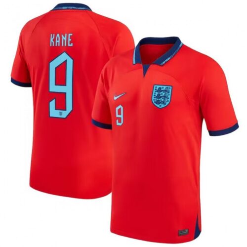 68616a1dd2101_1 Men's England #9 Kane 2022 Red Soccer Shirt