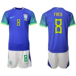 68616ad2b1a77_1 Men's Brazil #8 Fred Blue 2022 FIFA World Cup Away Soccer Jersey Suit