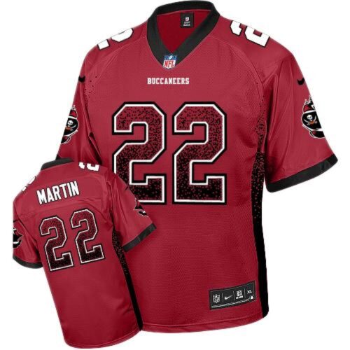 68616aebd85f0_1 Buccaneers #22 Doug Martin Red Team Color Youth Stitched NFL Elite Drift Fashion Jersey