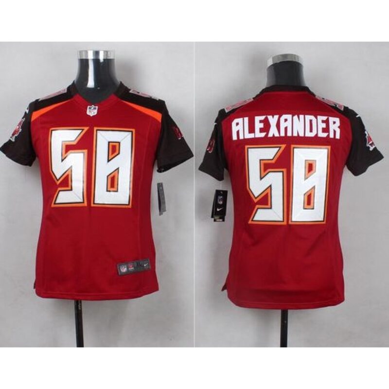 68616af902e7f_1 Buccaneers #58 Kwon Alexander Red Team Color Youth Stitched NFL New Elite Jersey