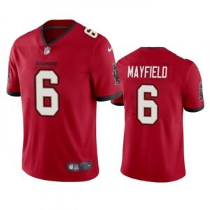 Youth Tampa Bay Buccaneers #6 Baker Mayfield Red Vapor Untouchable Limited Stitched Jersey