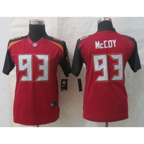 68616b18b3190_1 Buccaneers #93 Gerald McCoy Red Team Color Youth Stitched NFL New Limited Jersey