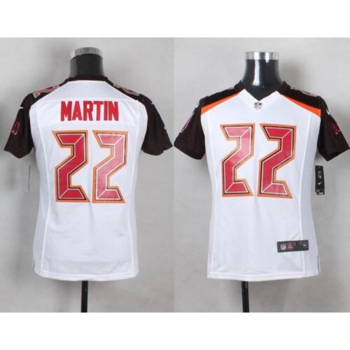 68616b2d7c464_1 Buccaneers #22 Doug Martin White Youth Stitched NFL New Elite Jersey