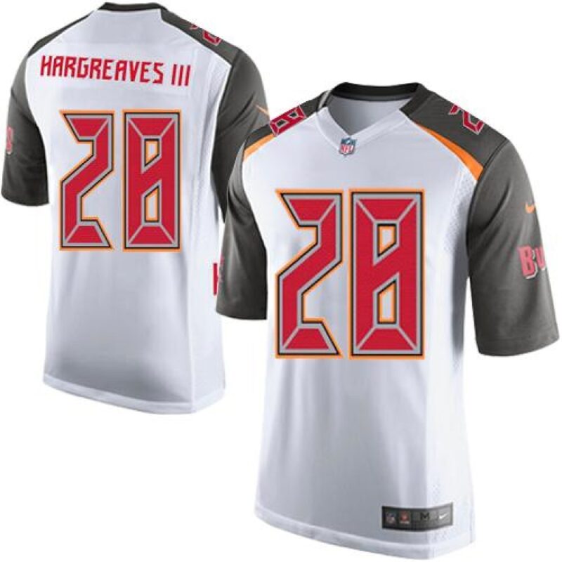 68616b30b0922_1 Buccaneers #28 Vernon Hargreaves III White Youth Stitched NFL New Elite Jersey