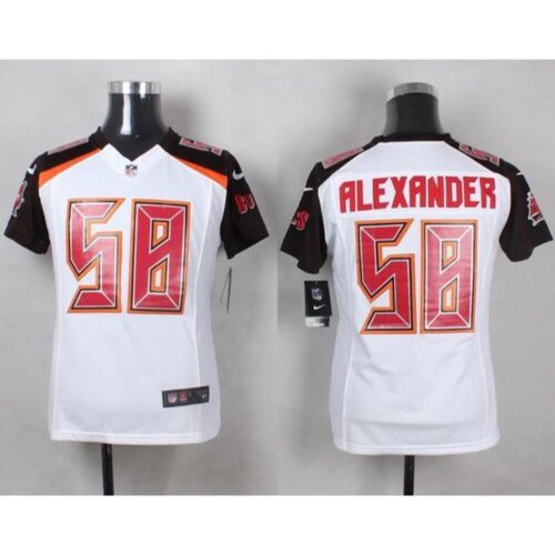 68616b3c154ce_1 Buccaneers #58 Kwon Alexander White Youth Stitched NFL New Elite Jersey