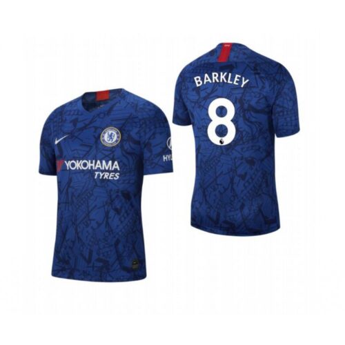 68616b3c5bb43_1 Men's Chelsea #8 Ross Barkley Blue 2019 Soccer Club Home Jersey
