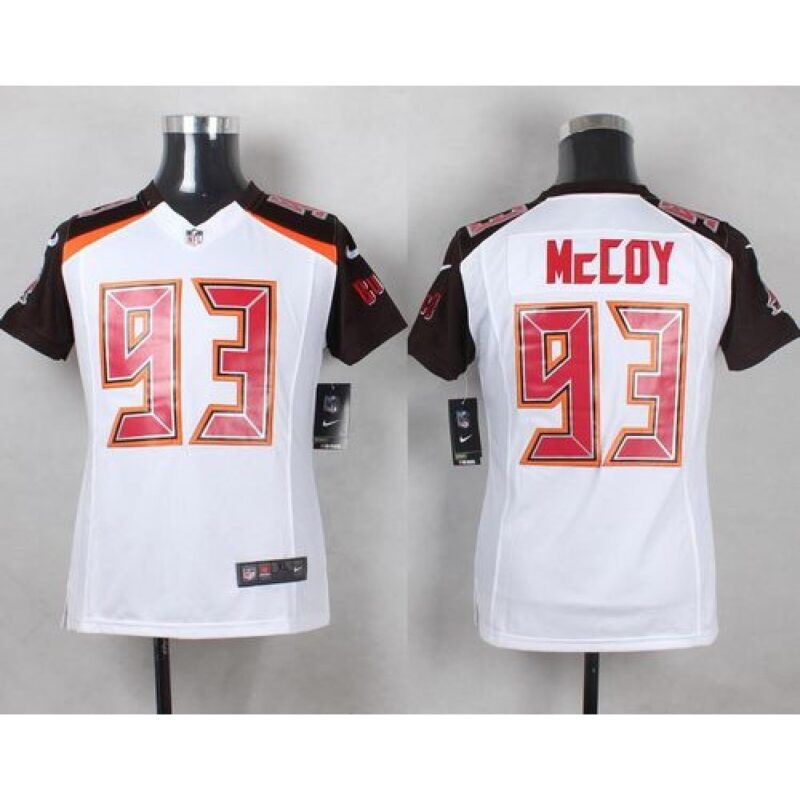 68616b4203ecf_1 Buccaneers #93 Gerald McCoy White Youth Stitched NFL New Elite Jersey