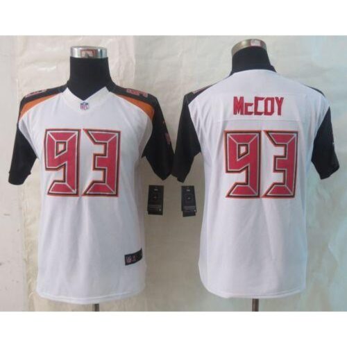 68616b570c50d_1 Buccaneers #93 Gerald McCoy White Youth Stitched NFL New Limited Jersey