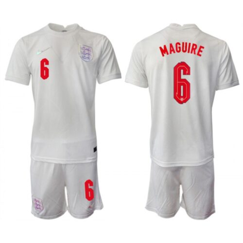 68616ba16f917_1 Men's England #6 Maguire White Home Soccer Jersey Suit