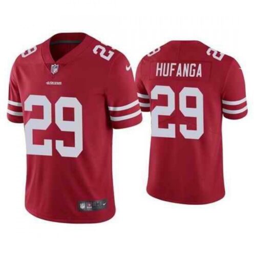 68616bb203106_1 Youth NFL San Francisco 49ers #29 Talanoa Hufanga Red Vapor Untouchable Limited Stitched Jersey