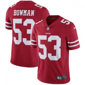 68616bc312f6c_1 Youth San Francisco 49ers #53 NaVorro Bowman Scarlet Vapor Untouchable Limited Stitched NFL Jersey