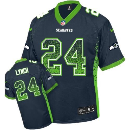 68616d021046b_1 Seahawks #24 Marshawn Lynch Steel Blue Team Color Youth Stitched NFL Elite Drift Fashion Jersey